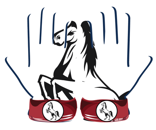 White Mustang Glove