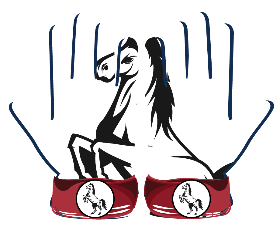 White Mustang Glove
