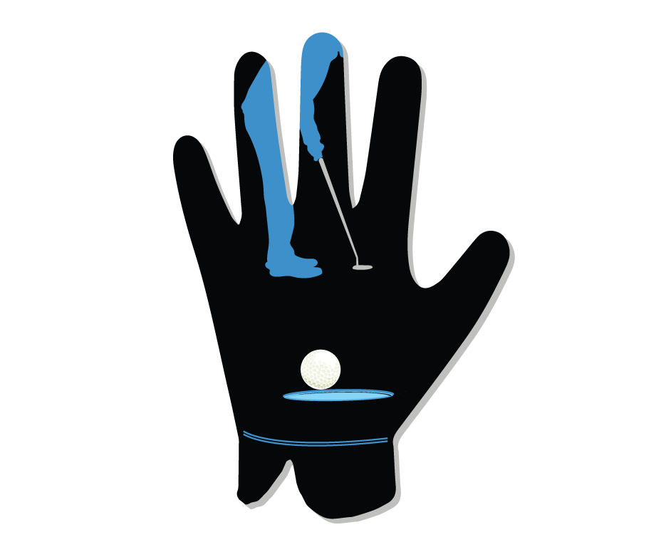 Blue🔵White & Black ◉ Black&blue ⚫️🔵 Putter Golfer